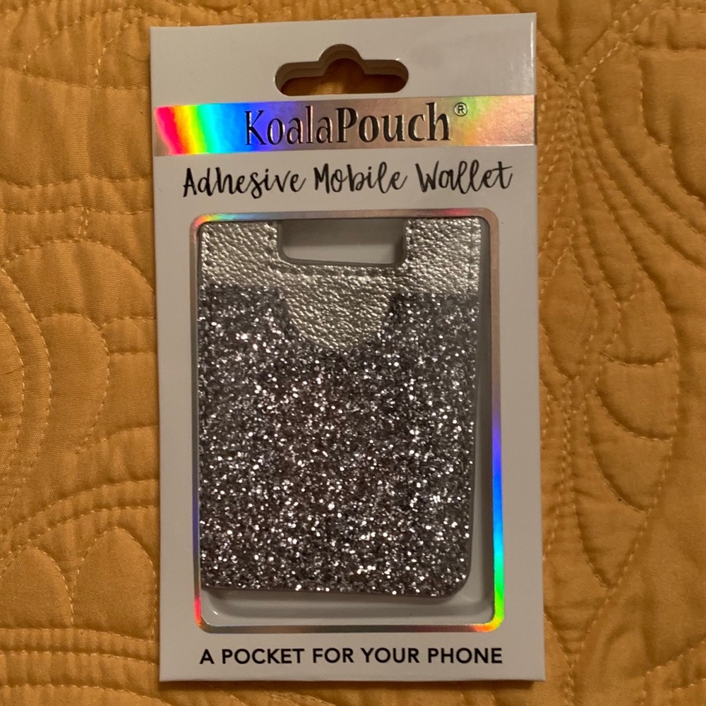 Koala Pouch... Adhesive Mobile Wallet! Brand New!